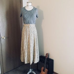 California Influence 8 Panel Maxi Skirt